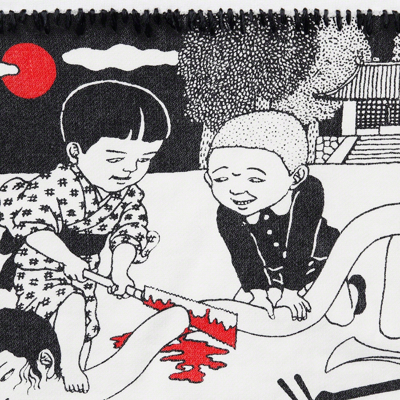 Toshio Saeki/Supreme Hooded Sweatshirt view 23